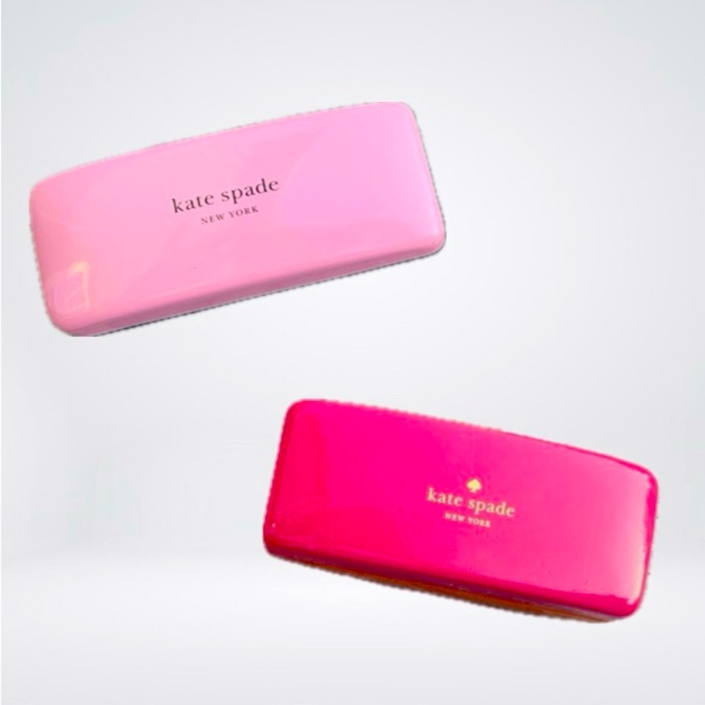 Kate Spade Clamshell Sunglass Cases- Bundle of 2 (Sunglasses are not included)